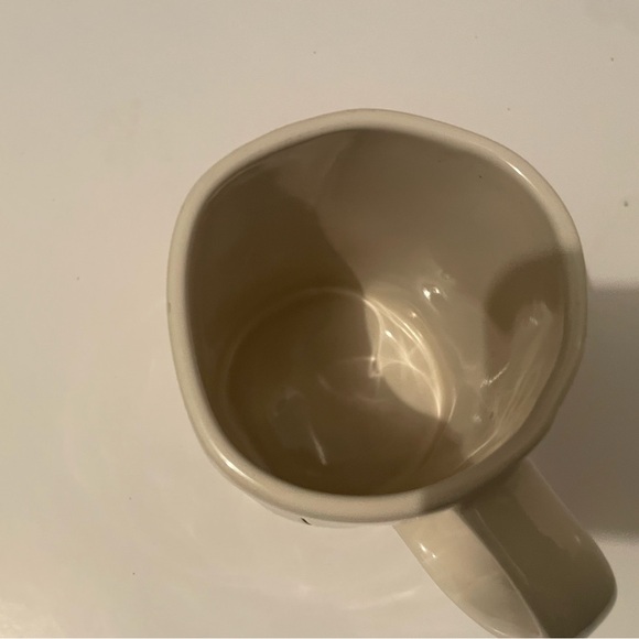 Rae Dunn White Ceramic Mug with Black Lettering - Picture 4 of 4